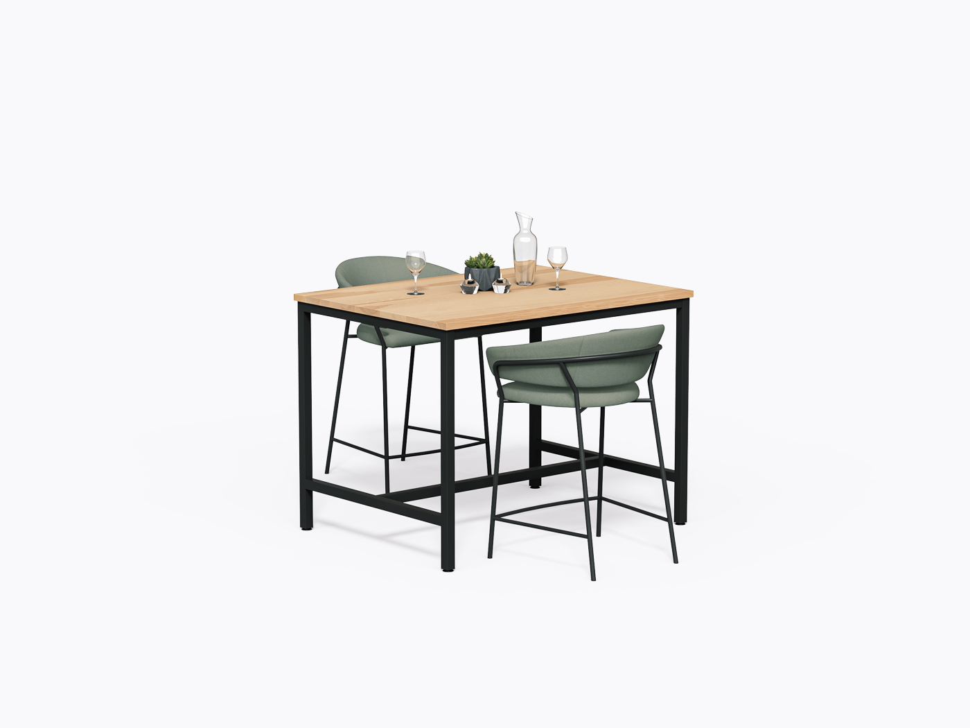 Comptoir Allais - 48" X 36"(h) - Merisier