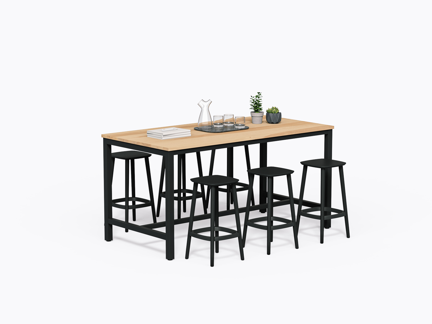 Comptoir Allais - 72" X 36"(h) - Merisier