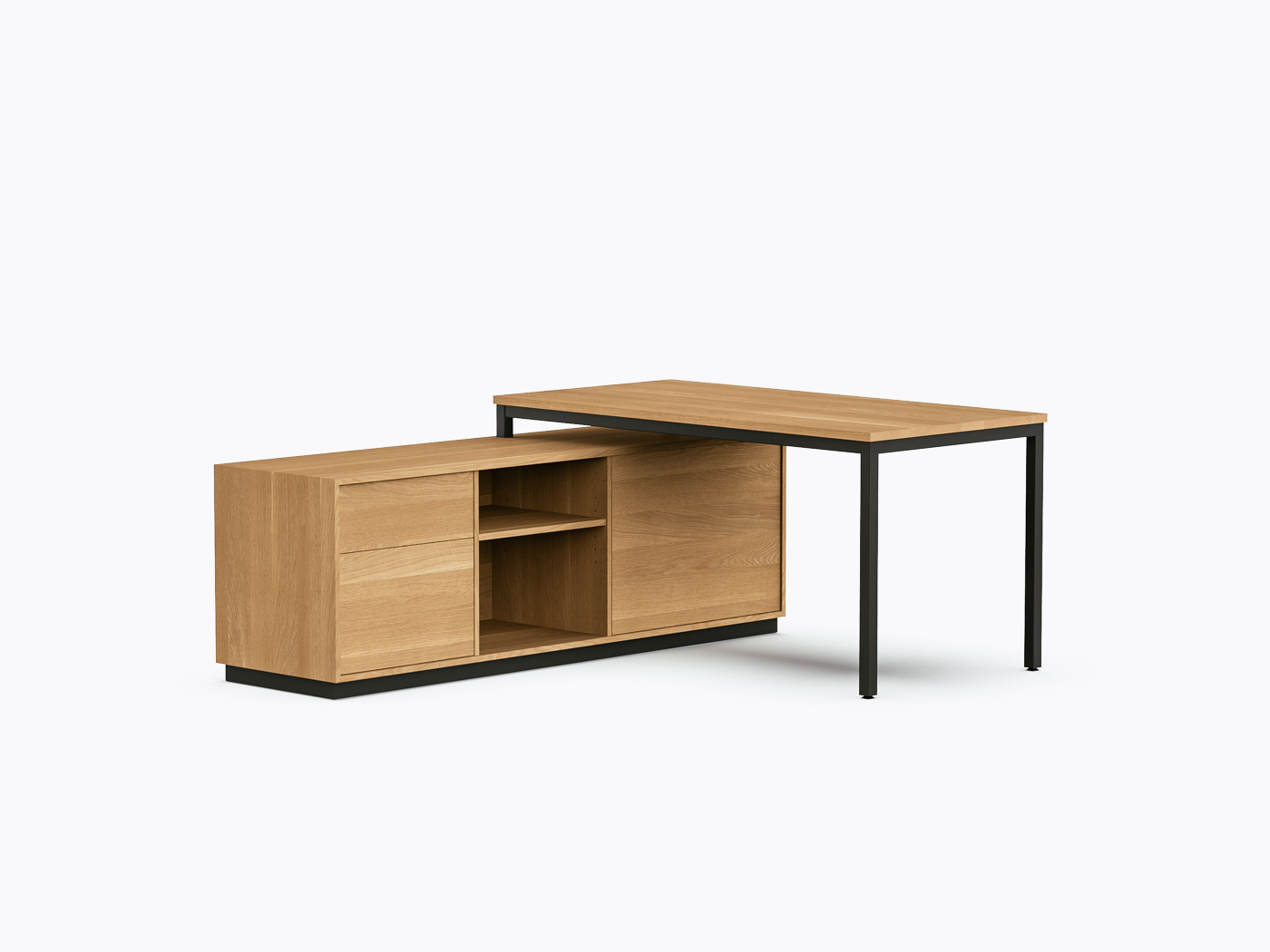 Bureau exécutif Allais - 72" X 60" - Chêne Blanc