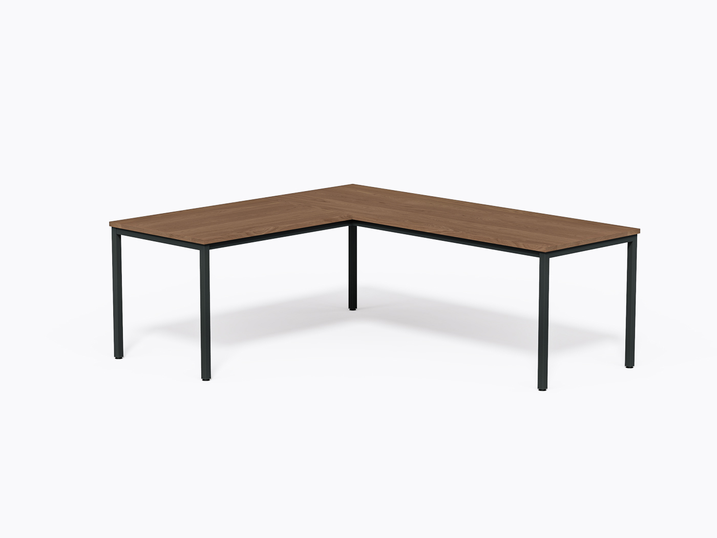 Bureau Allais L - 72" X 72" - Stratifié blanc