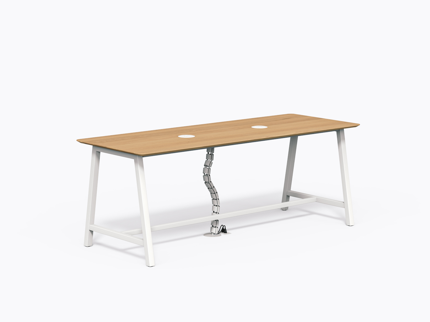 Aoki Counter - 96" X 36"(h) - White Oak