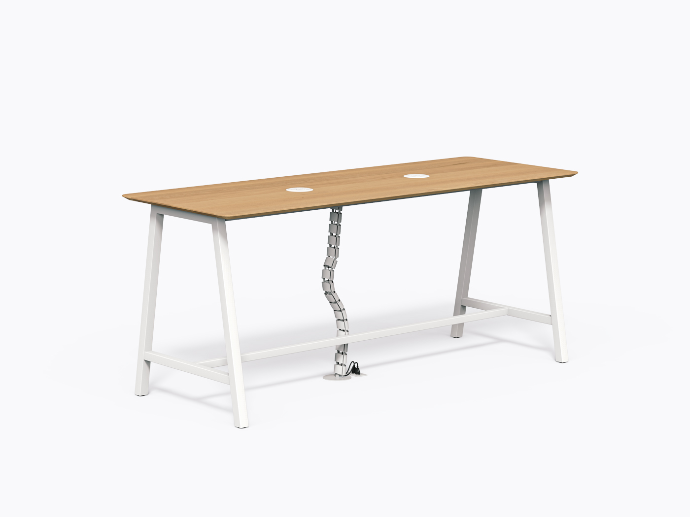 Aoki Counter - 96" X 42"(h) - White Oak