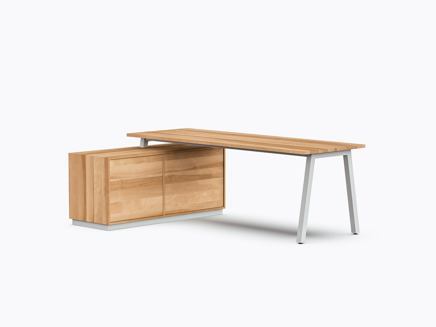 Bureau exécutif Aoki - 55" X 84" - Merisier