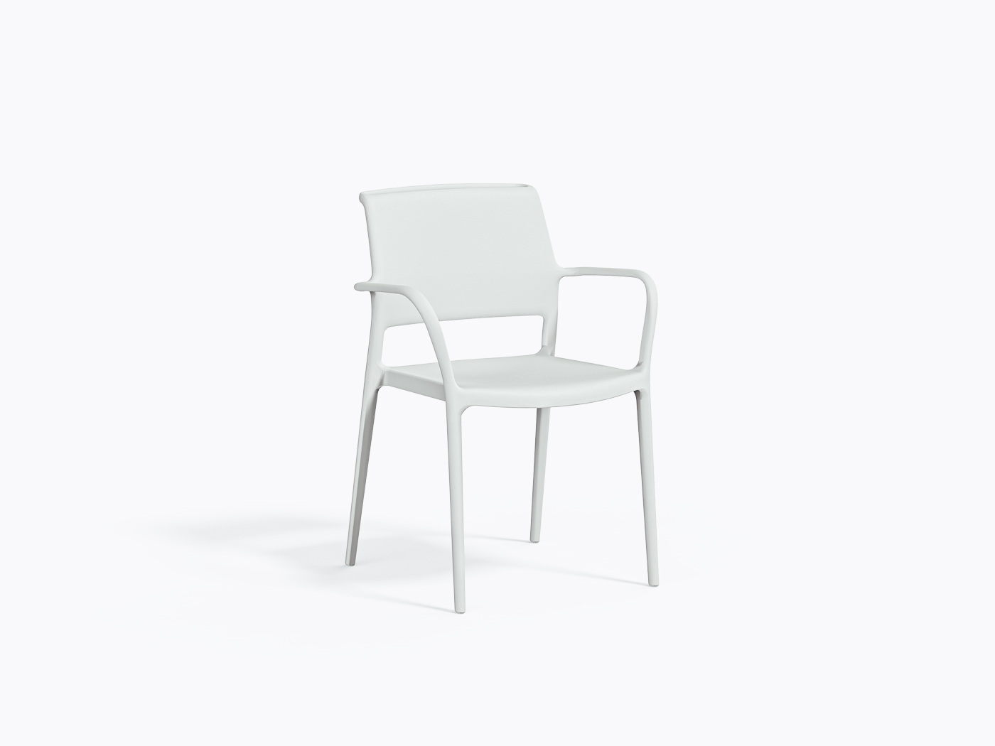 Chaise Ara 315 - Blanc BI