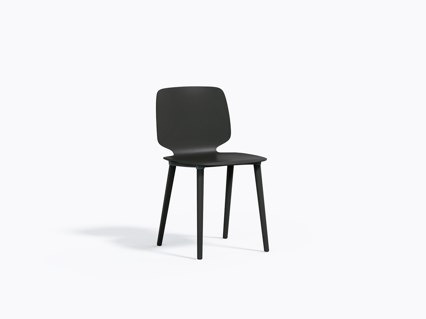 Babila 2750 Chair - Black NE / Black Ash