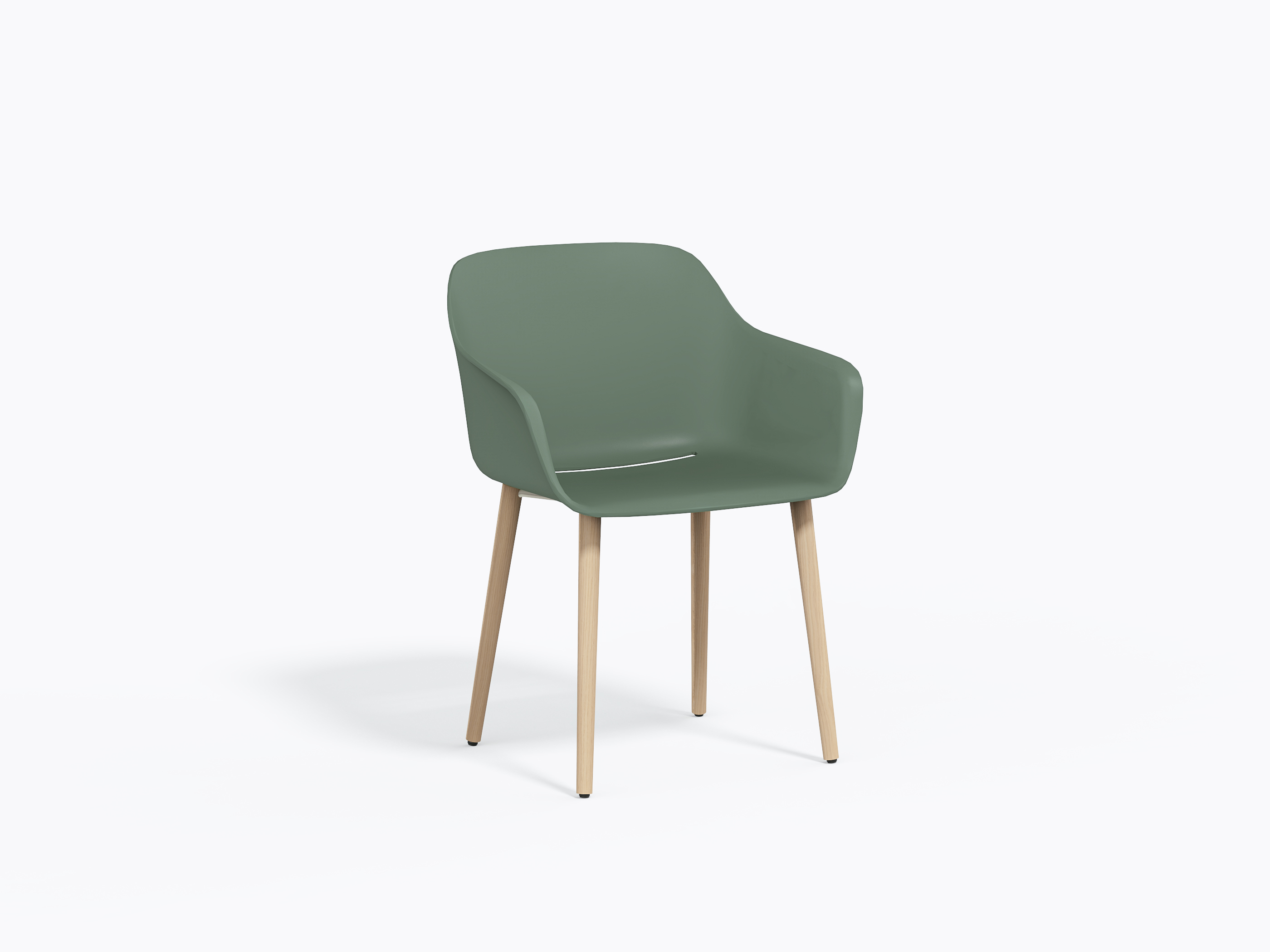 Babila XL 2754 Chair - Ash FR / Green VE