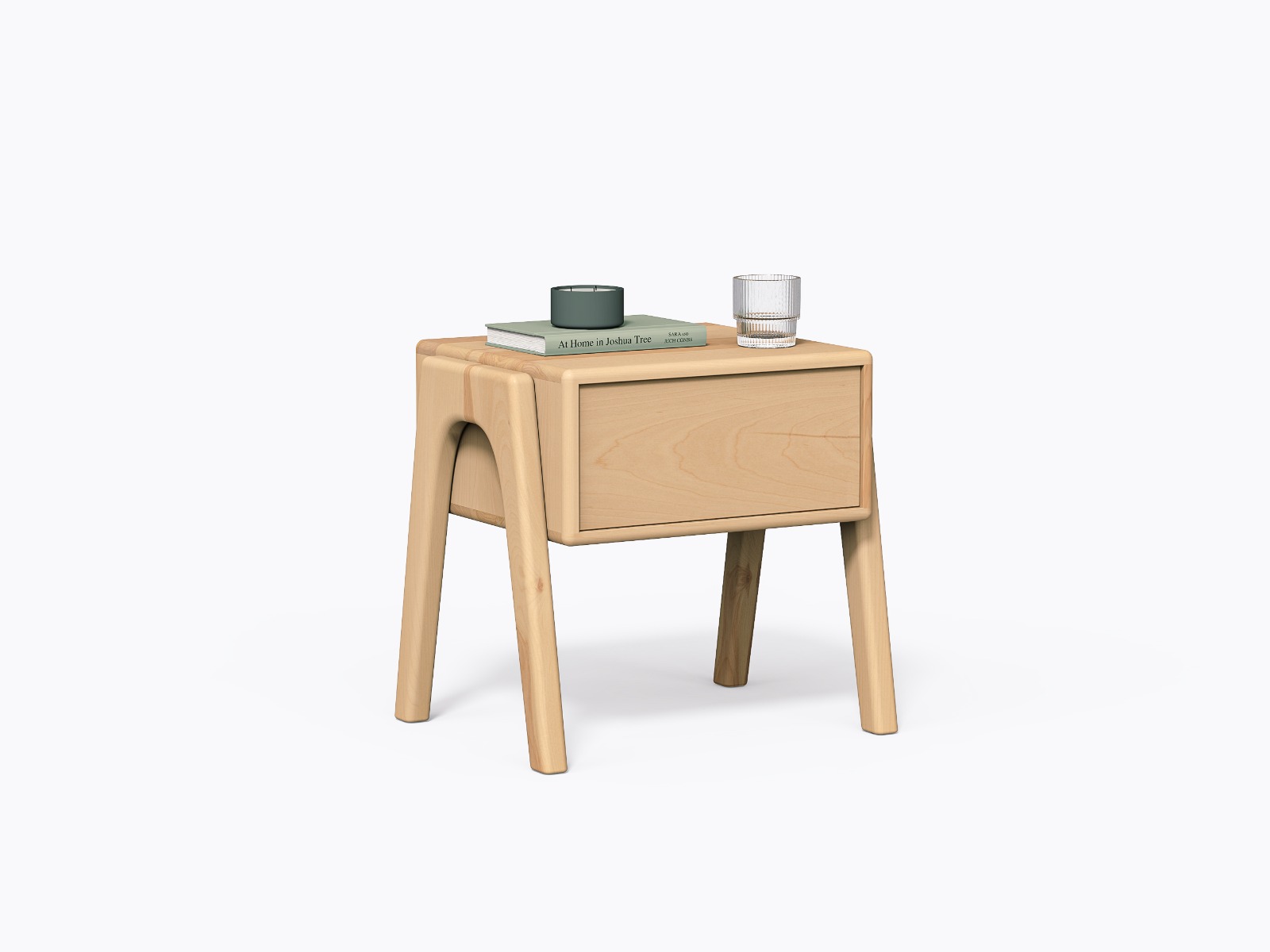 Bastiat Nightstand - Yellow Birch