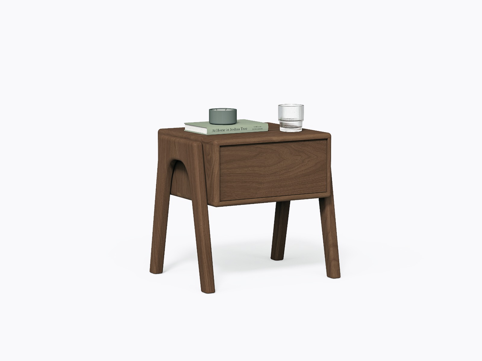 Bastiat Nightstand - Walnut