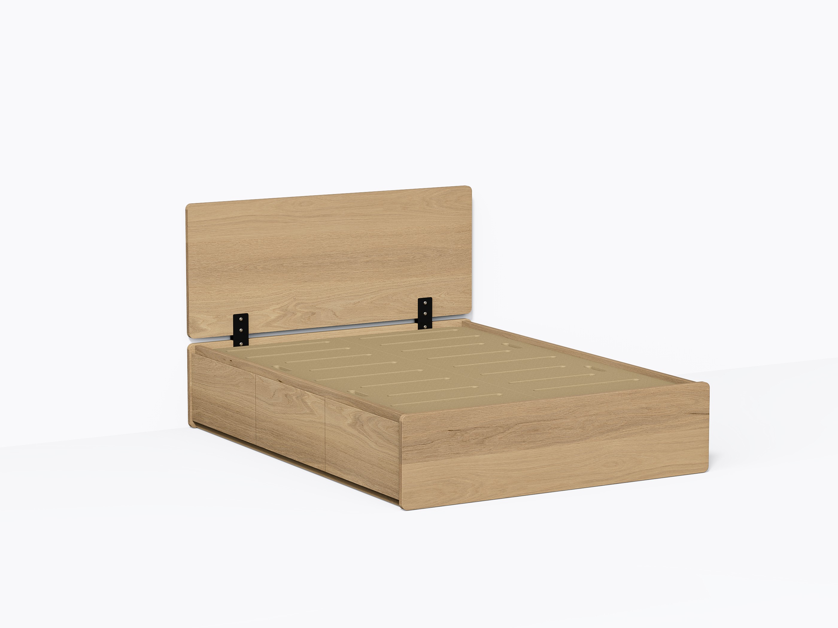 Baxter Modern Bed Frame - Made in Canada | De Gaspé | De Gaspé