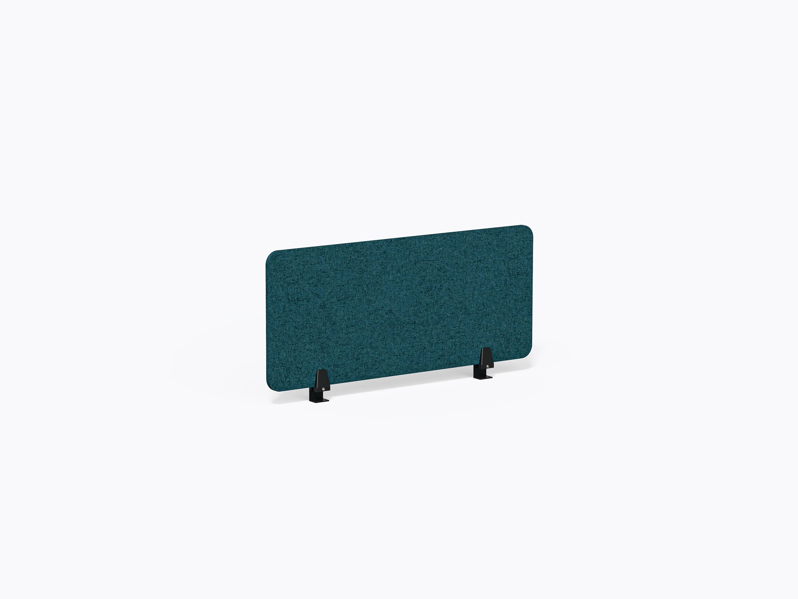 Side Felt Divider Blind C - 36" - Blue Green