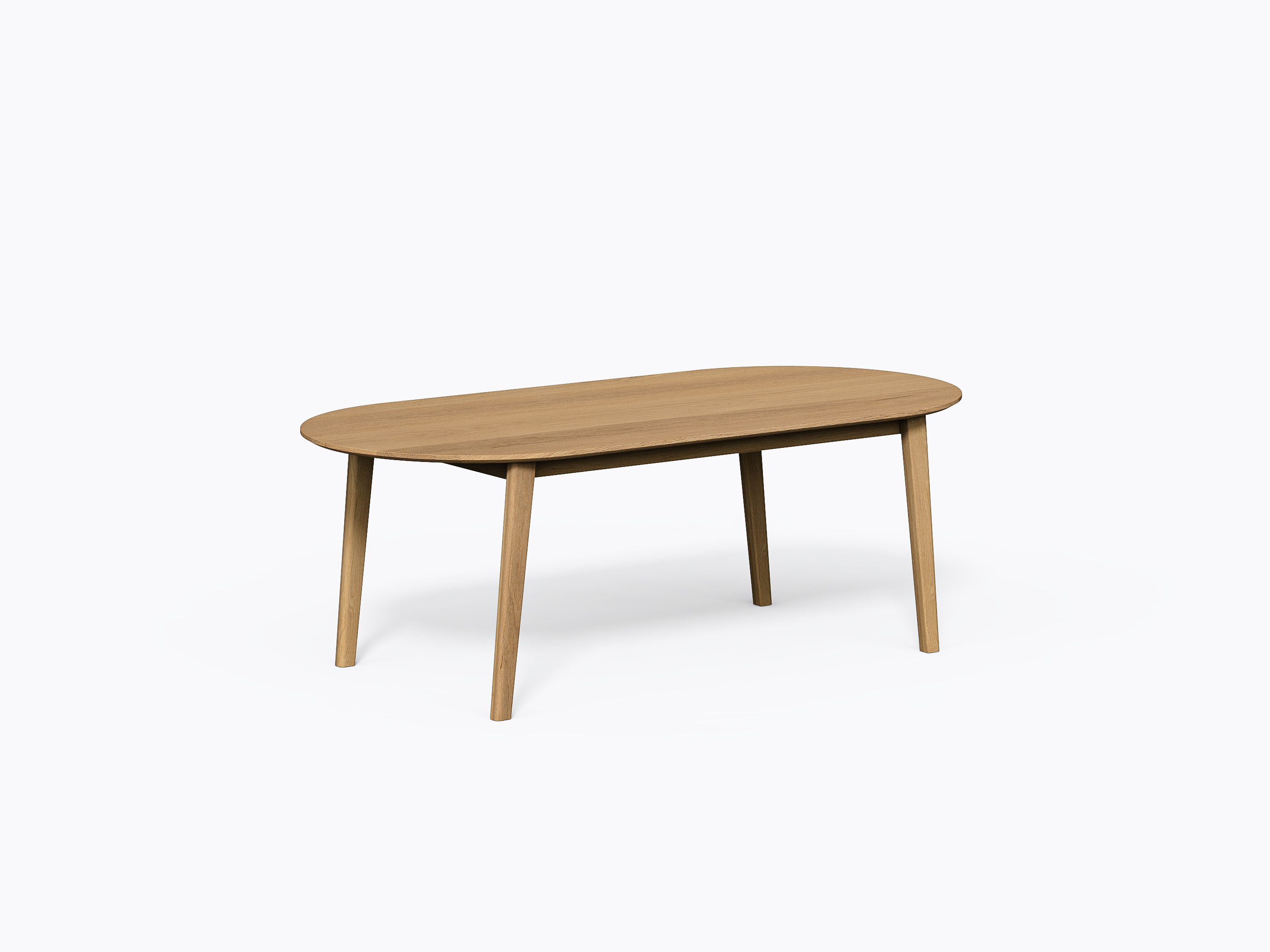 Colbert Dining Table - 40" X 84" - White Oak