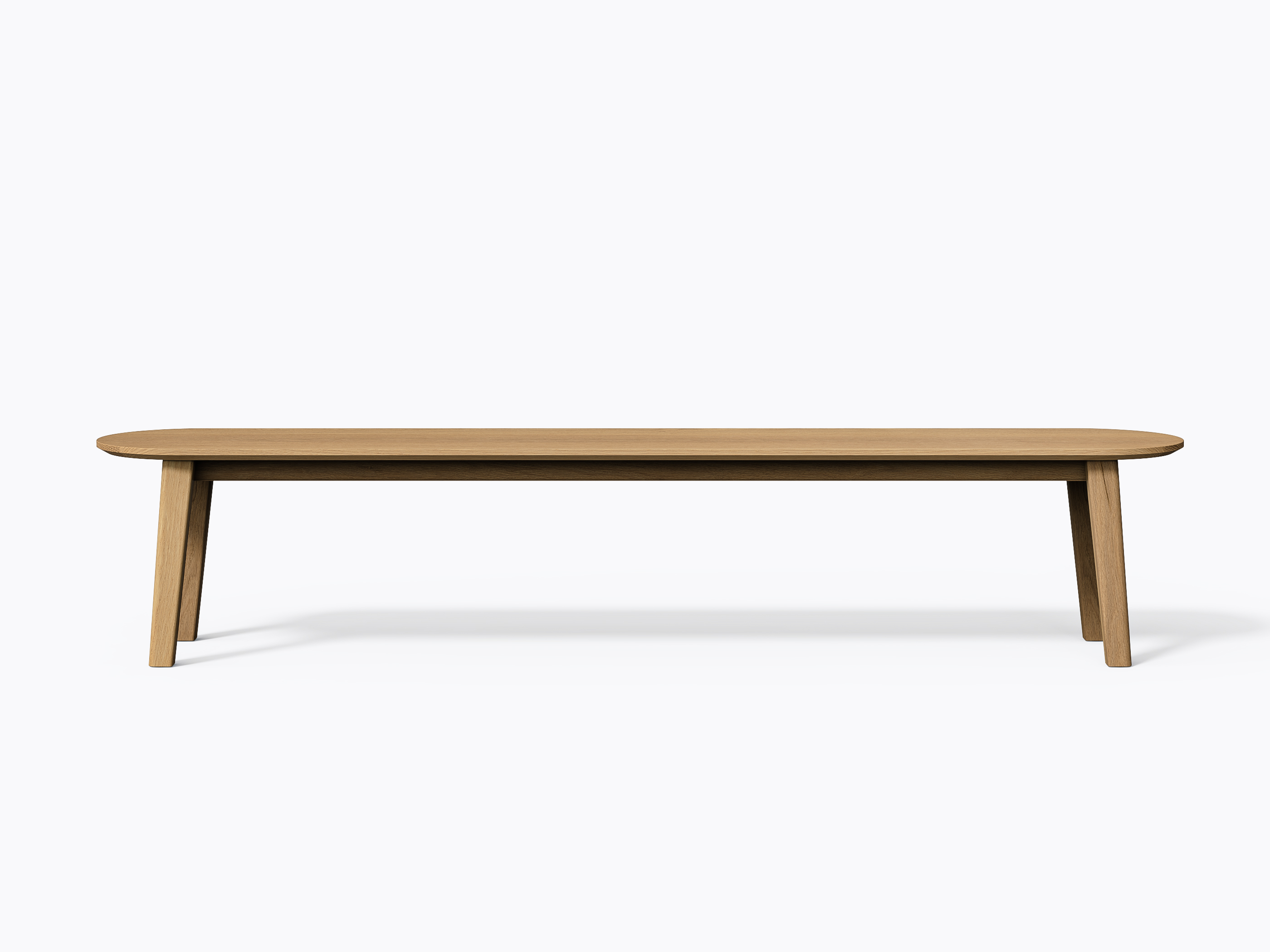Colbert Bench - 90" - White Oak