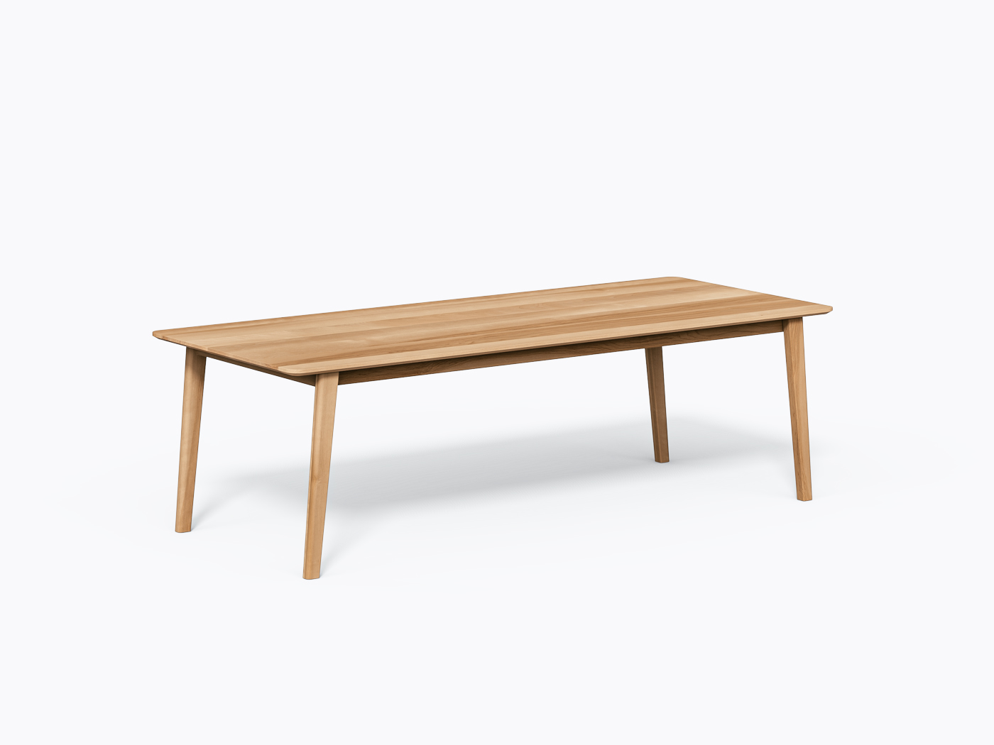 Cournot Dining Table - 40" X 96" - Yellow Birch