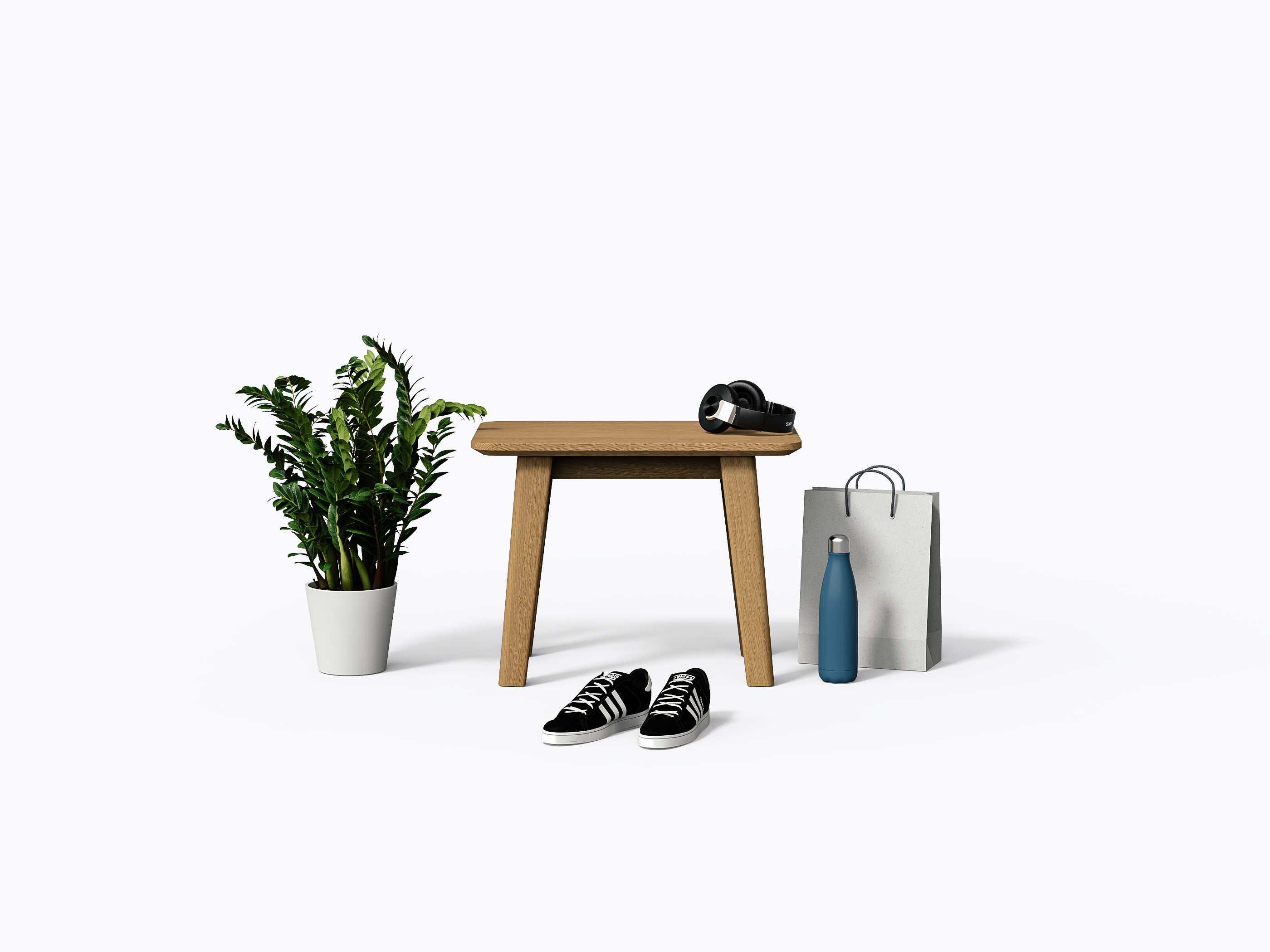 Banc Cournot - 24" - Chêne Blanc