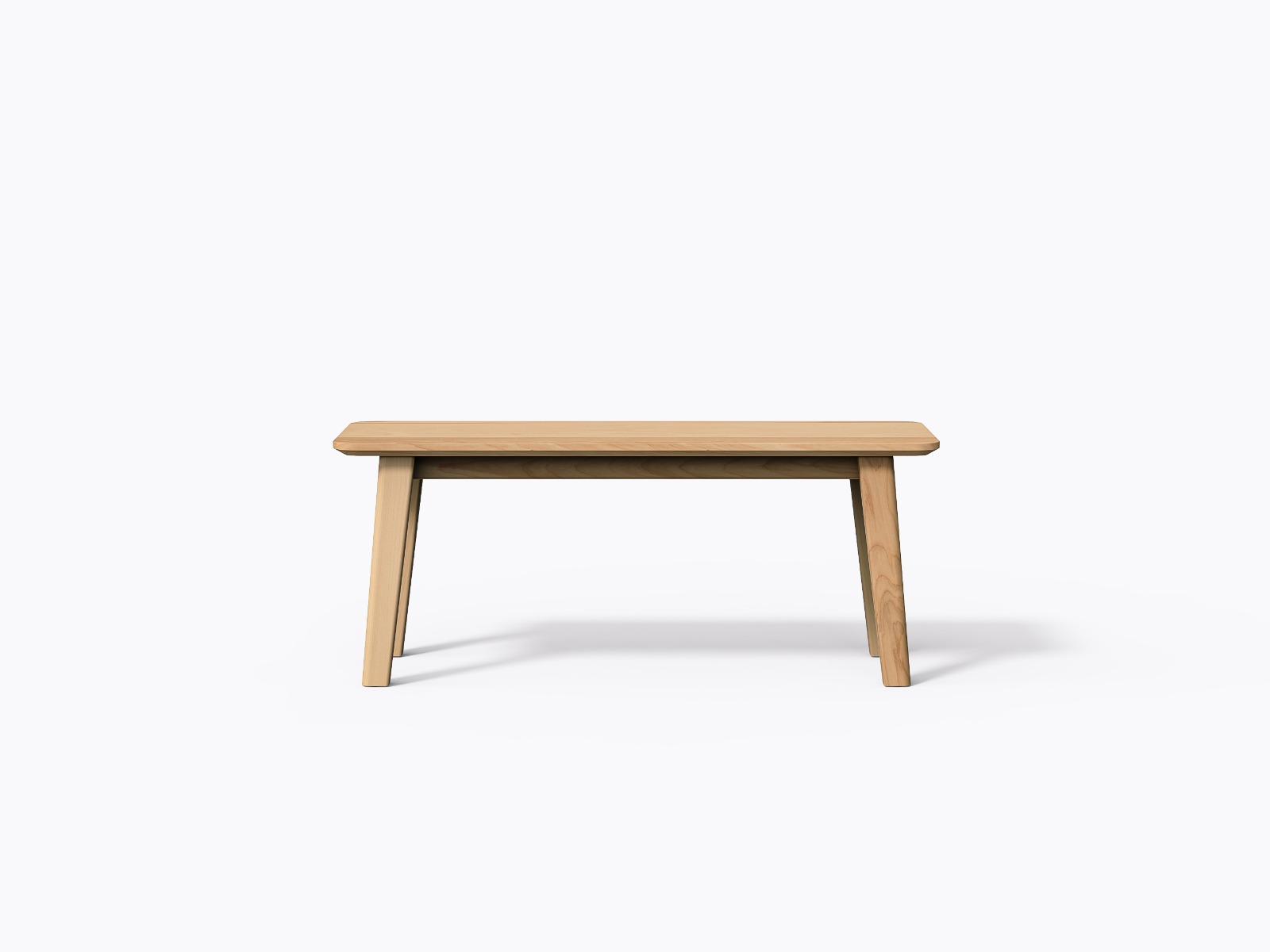 Banc Cournot - merisier - 44"