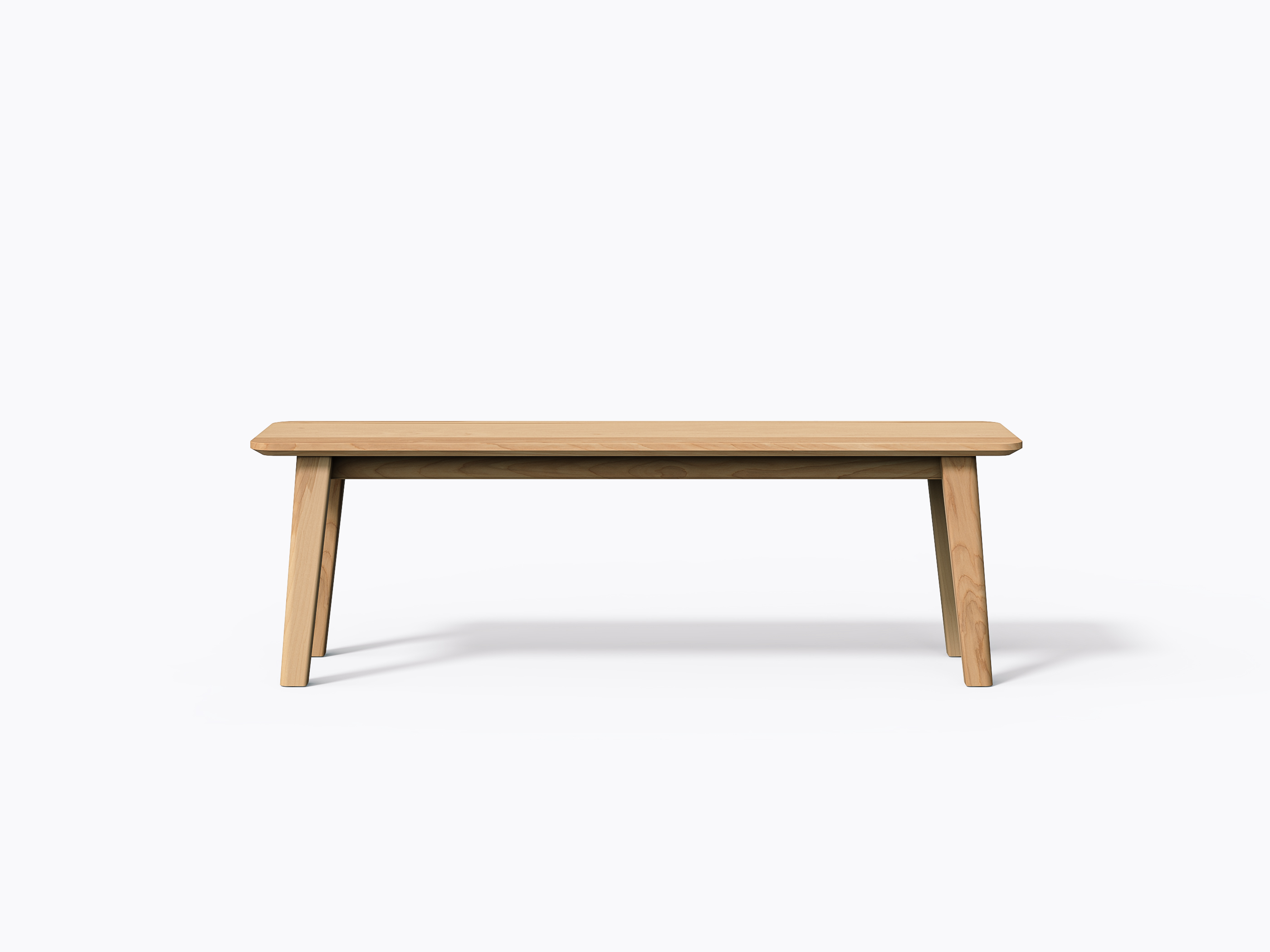 Cournot Bench - 56" - Yellow Birch