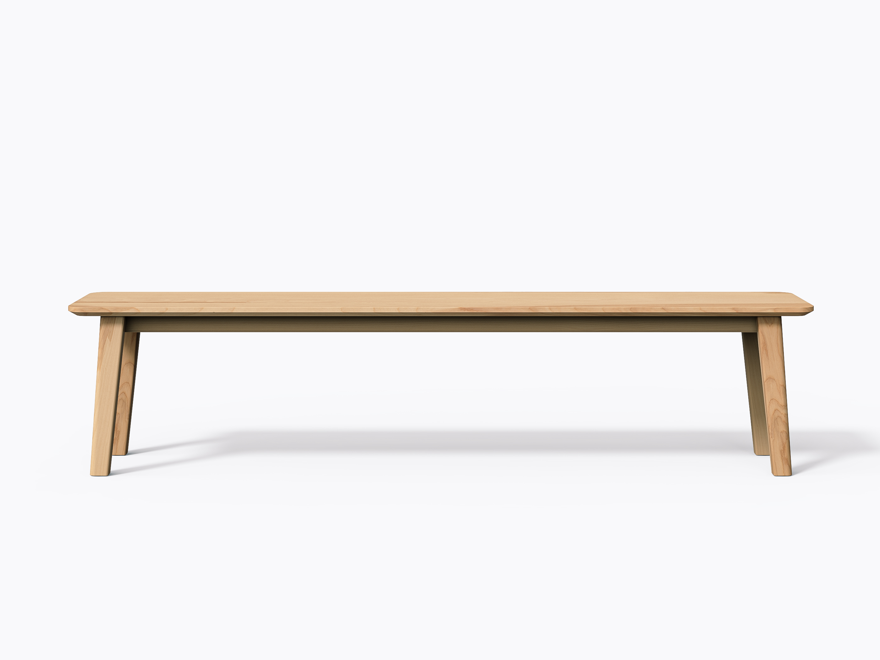 Banc Cournot - 78" - Merisier