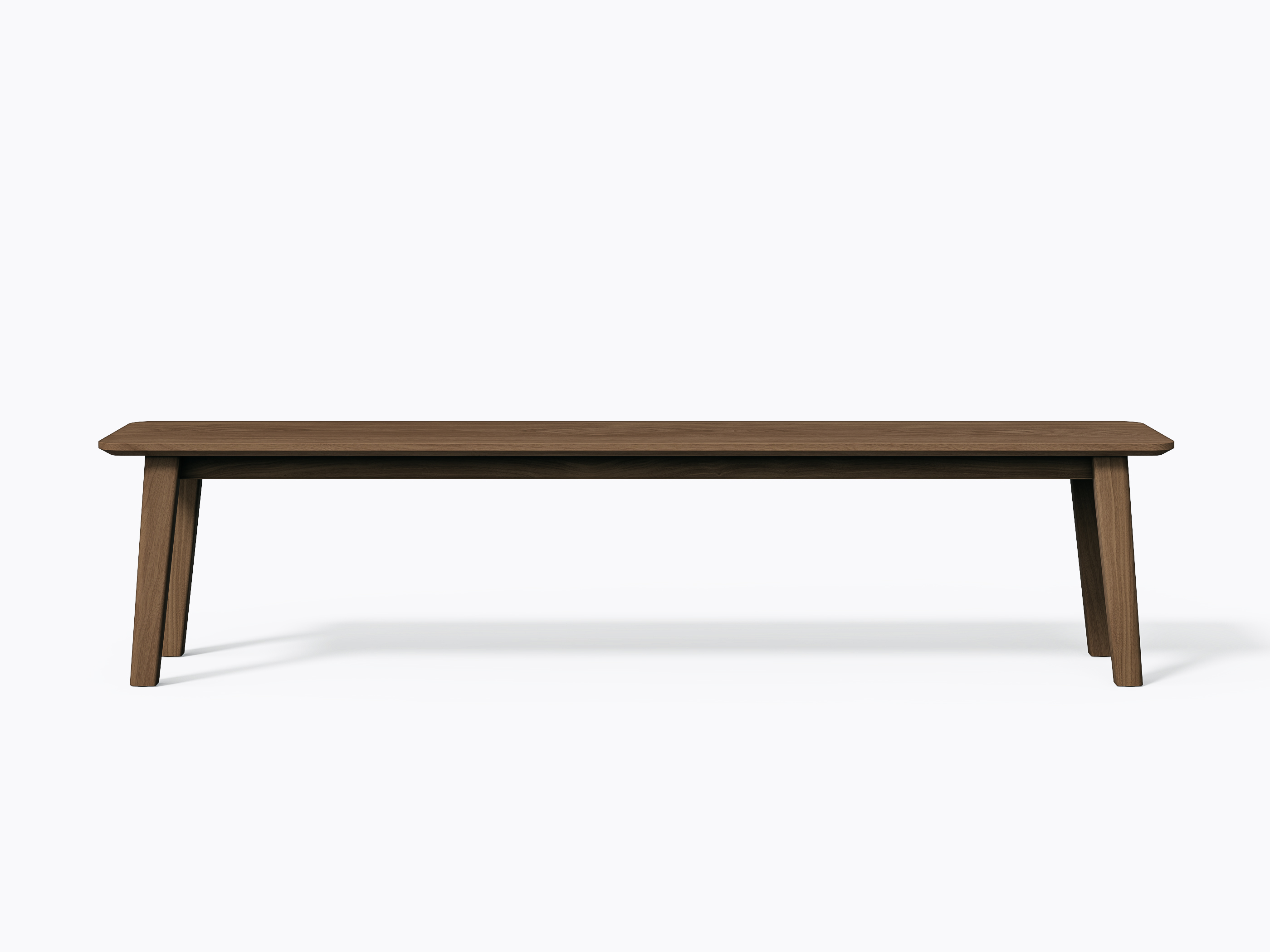 Cournot Bench - 78" - Walnut