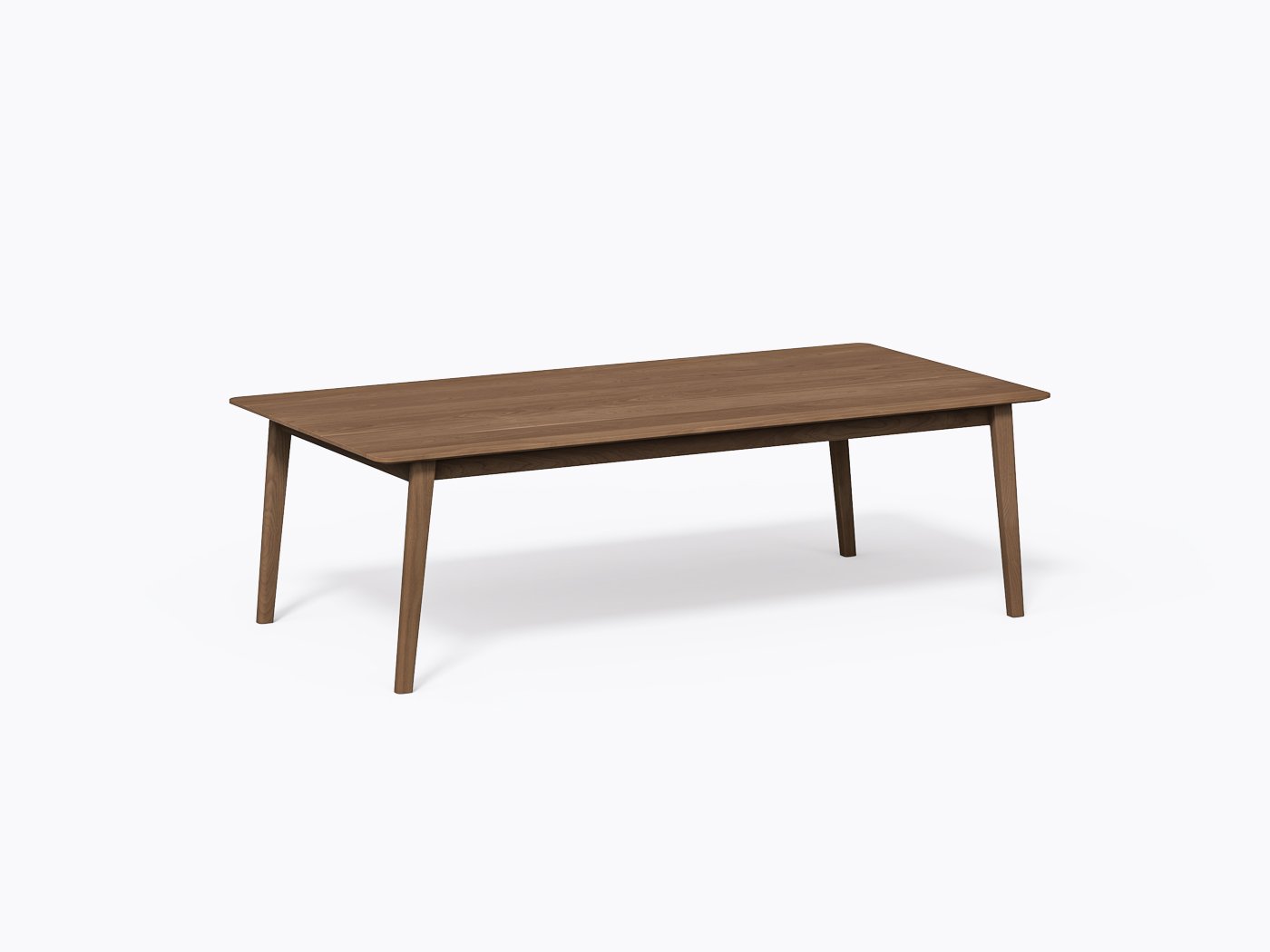 Cournot Conference Table - 48 x 96 - Walnut