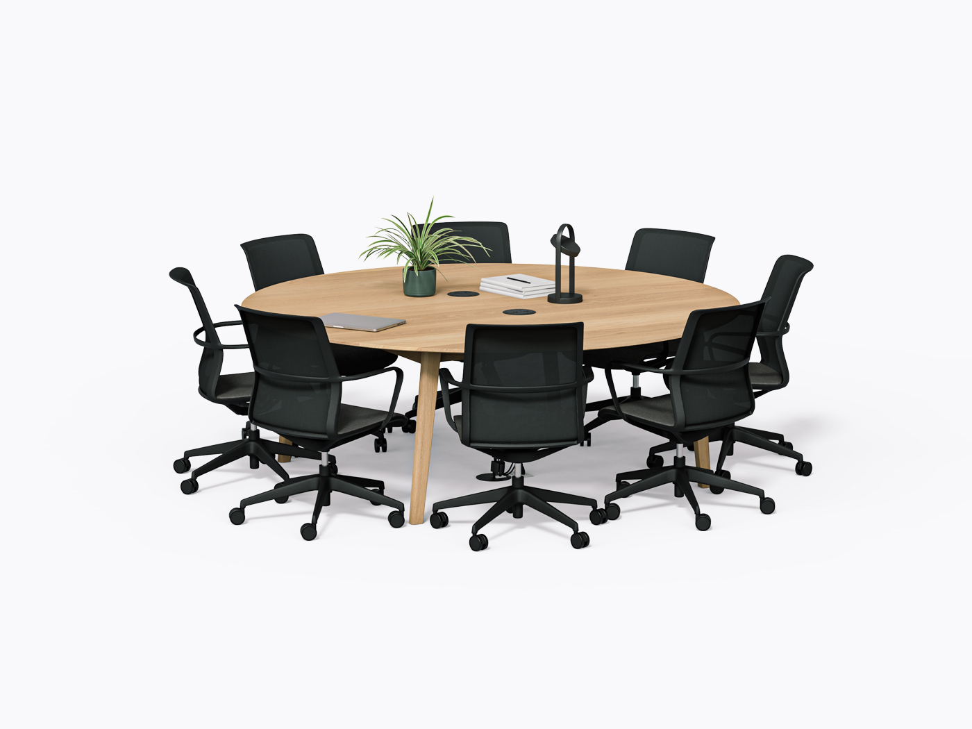 Table conférence Cournot - 84D - Chêne blanc