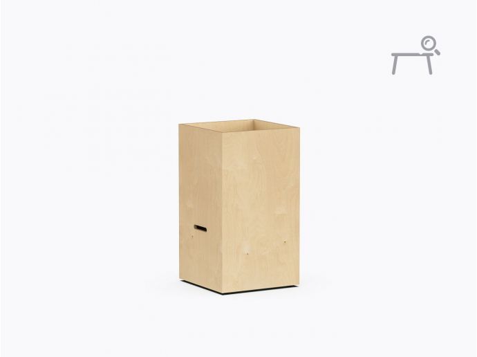 Cube Murphy Vertical avec cache pot