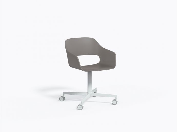 Babila 2775 Office Chair - White / Grey GR