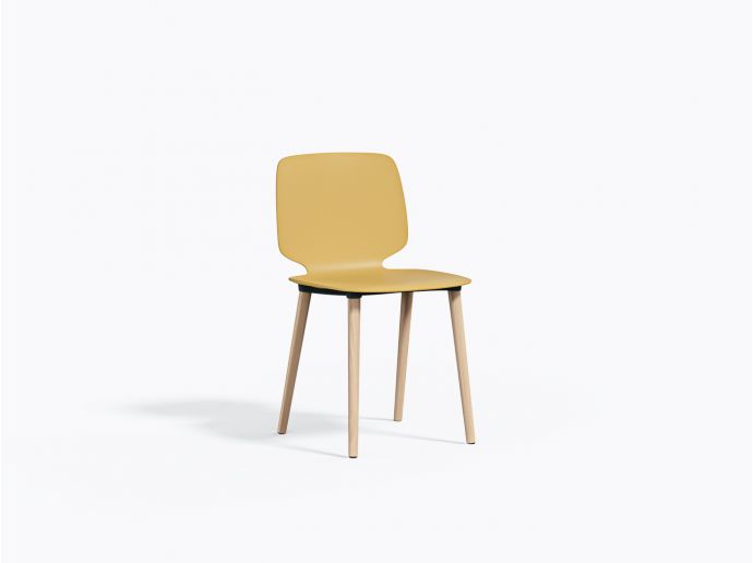 Babila BS 2750 Chair - Yellow GI / Ash