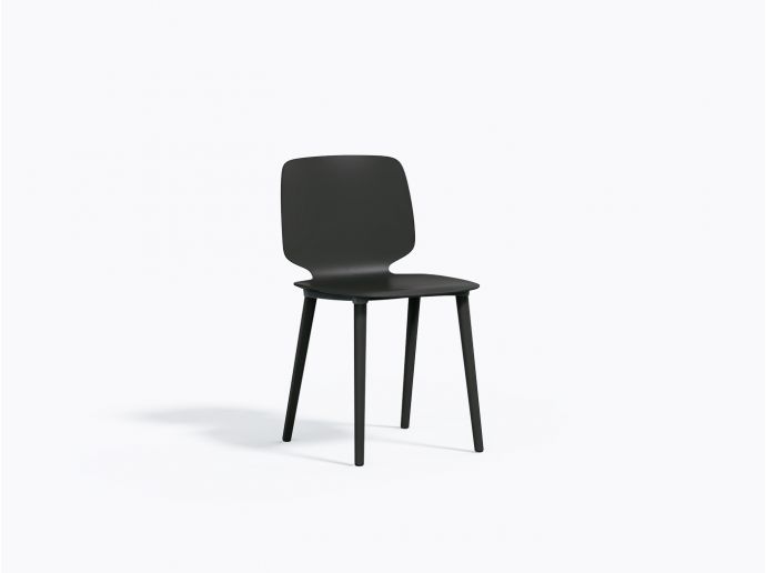 Babila BS 2750 Chair - Black NE / Black Ash