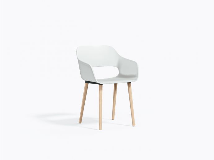 Babila BS 2755 Chair - White BI / Ash