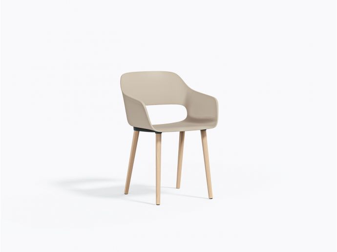 Babila BS 2755 Chair - Beige / Ash