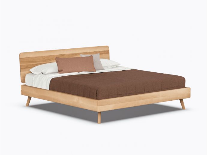 Roll Bed - King with headboard - Yellow Birch