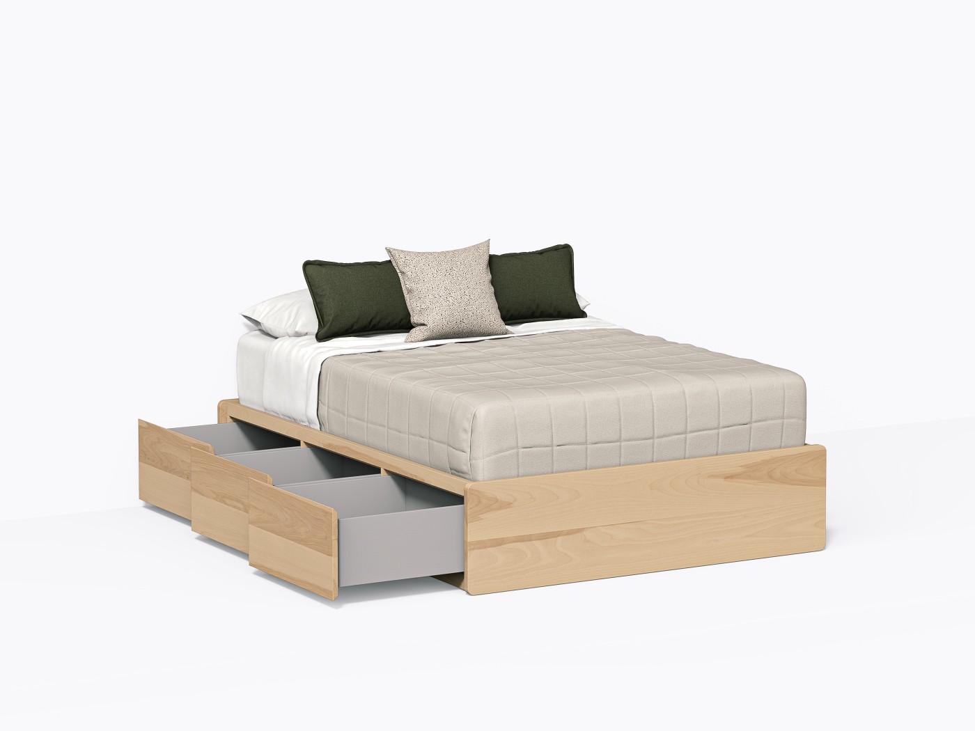 Baxter Modern Bed Frame - Made in Canada | De Gaspé | De Gaspé