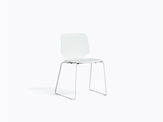 Babila AC 2740 Chair in White BI