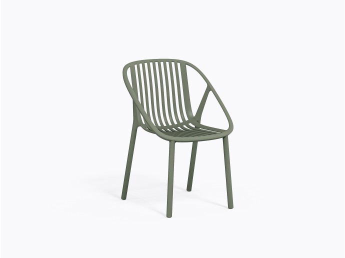 Chaise Bini - Vert Gris