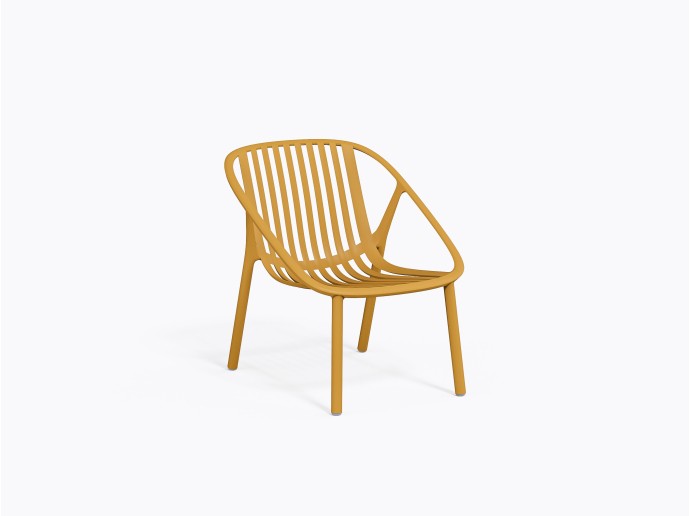 Bini Lounge Chair - Yellow Tuscan