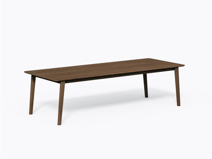 Cournot Dining Table 42" X 108" in Walnut