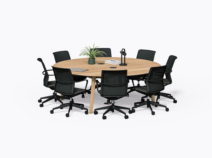 Cournot Conference Table - 84D - White Oak