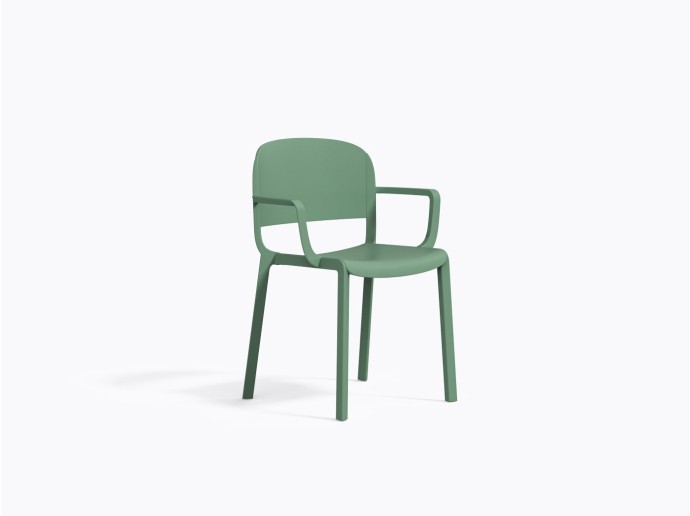 Dome 265 Chair in Green VE2