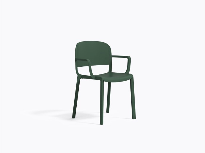 Chaise Dome 265 en Vert VE