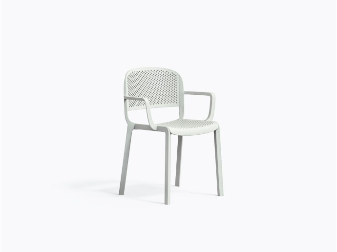 Dome PF 266 Chair in White BI