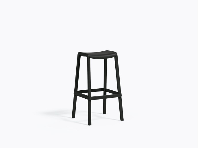Tabouret bar Dome 268 en Noir NE