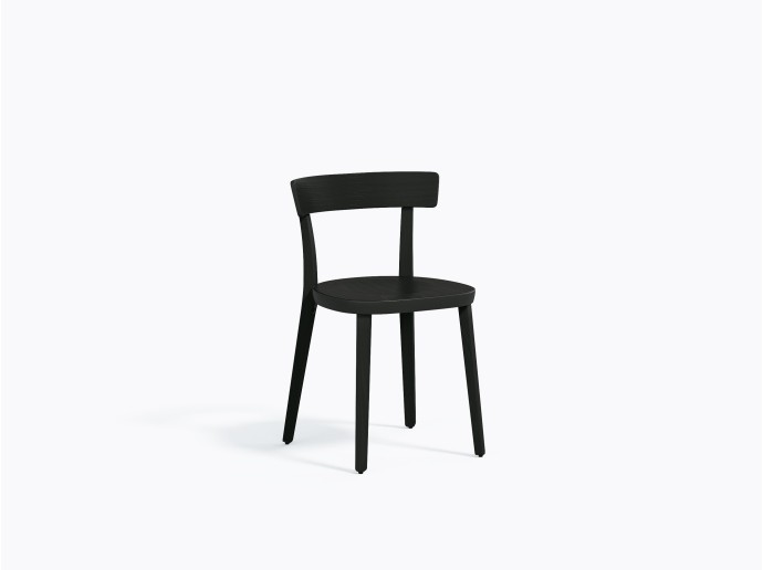 Folk 2930 Chair in Black / Black