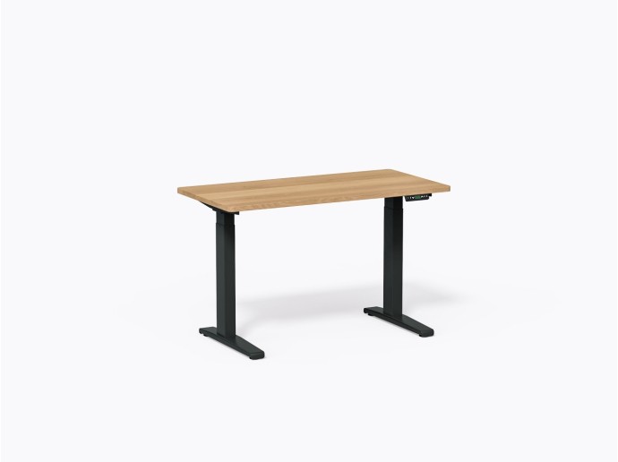 Bureau assis-debout Gale 24" X 48 en Chêne Blanc