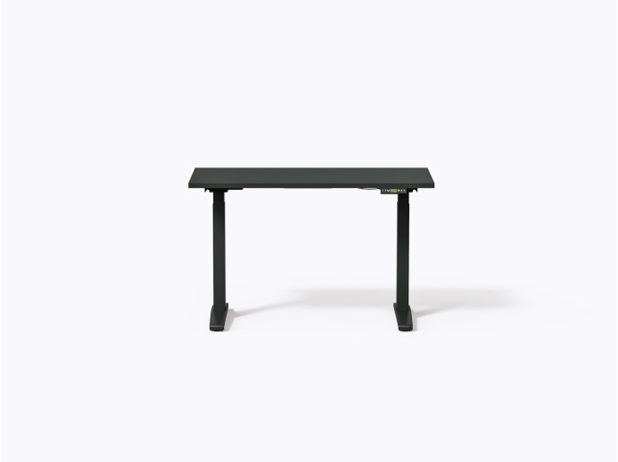 Bureau ajustable Gale noir - 24 X 48 avec filet