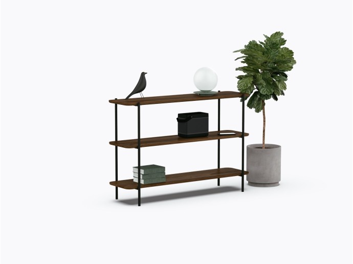 Console Hart 48" X 32"(h) en Noyer