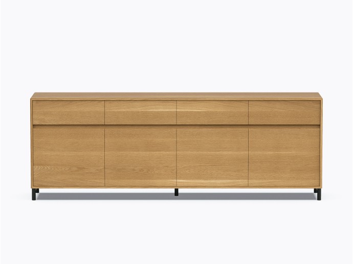Buffet Kane 96" en Chêne Blanc