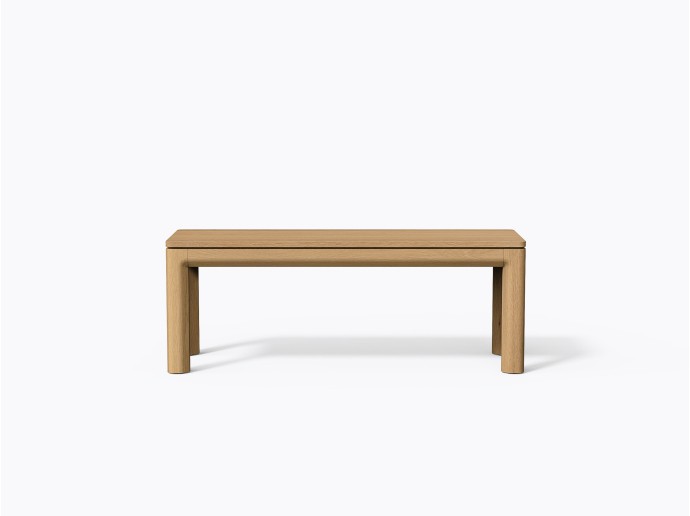 Banc Klein 48" en Chêne Blanc