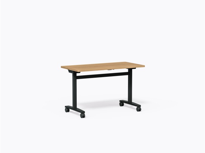 Moss Flip-top Table 24" X 48"(h) in White Oak