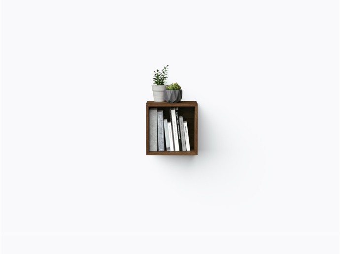 Myrdal Wall Console 14.5" in Walnut