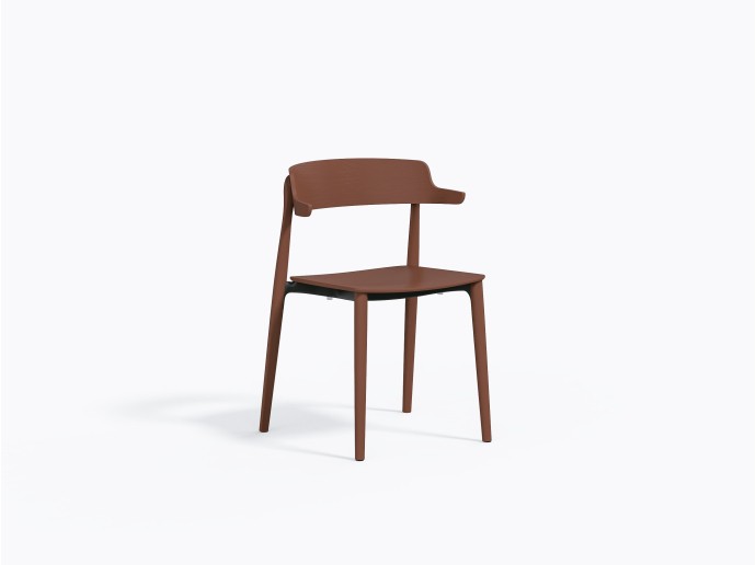 Chaise Nemea 2825 en Marron MC
